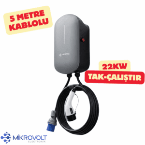 22KW WALLBOX GRİ
