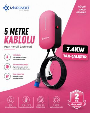 7.4KW WALLBOX-PEMBE