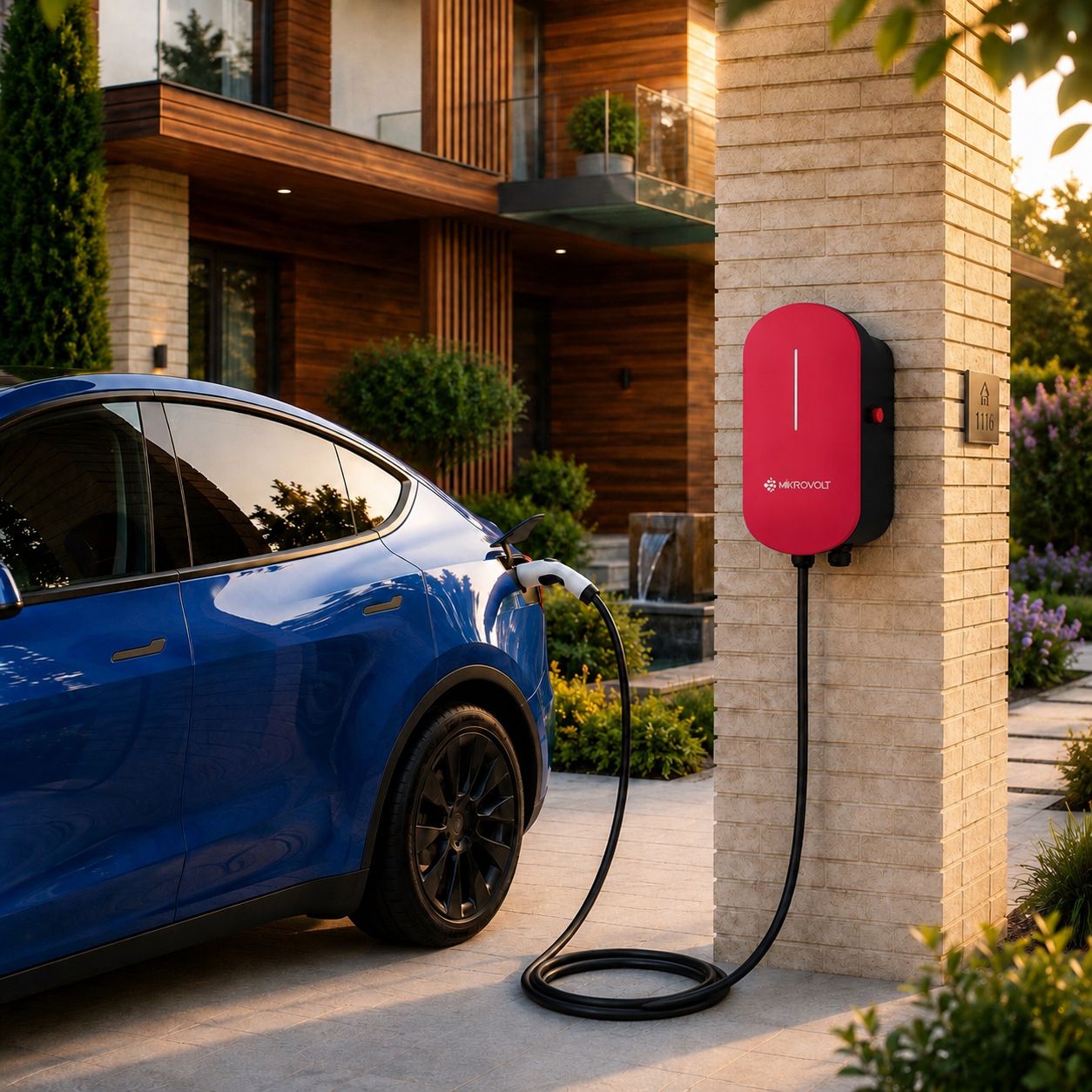 7.4KW WALLBOX-KIRMIZI - Görsel 3