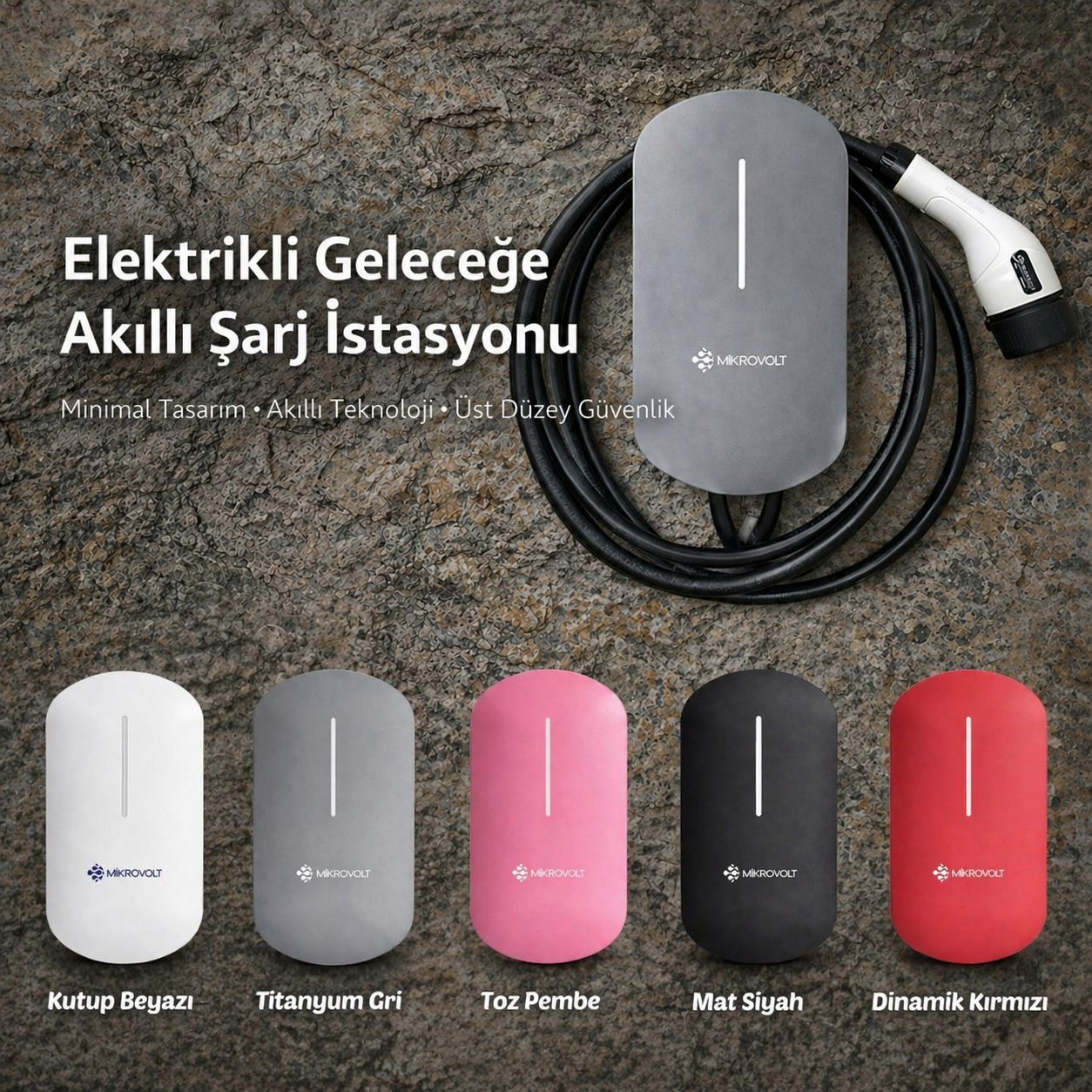 7.4KW WALLBOX-KIRMIZI - Görsel 4